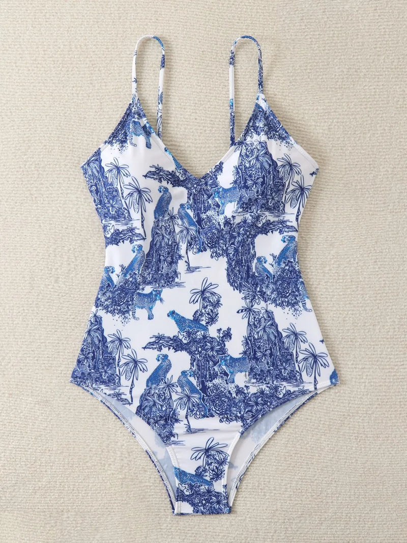 Beautifully Crafted Monokini in a Classic Style