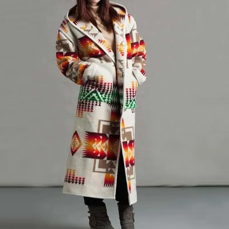 LM | Long coat in ethnic style