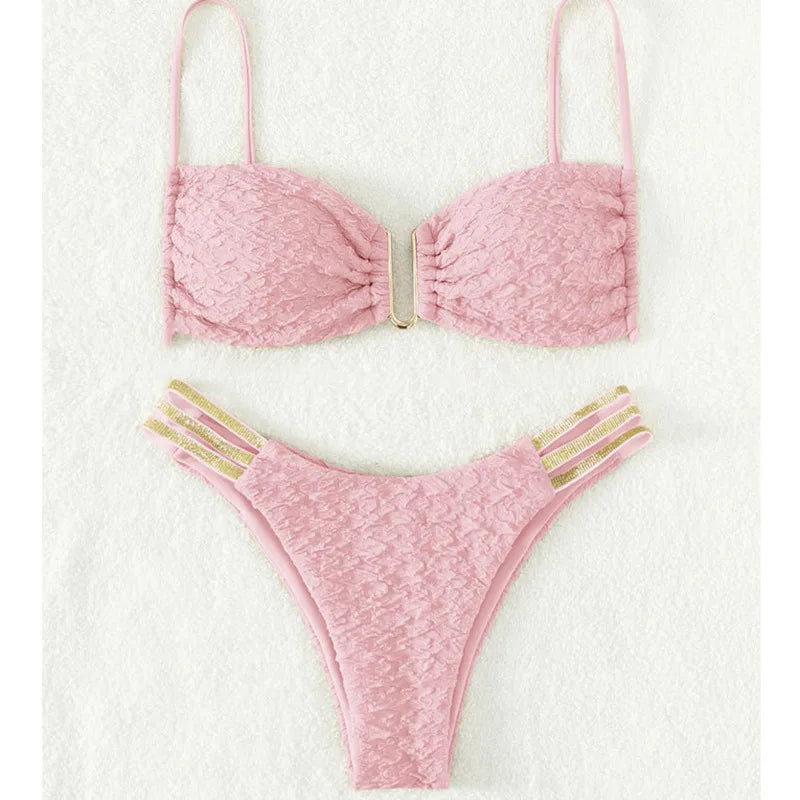 Sophisticated Bathing Suit With a Clean Classic Look