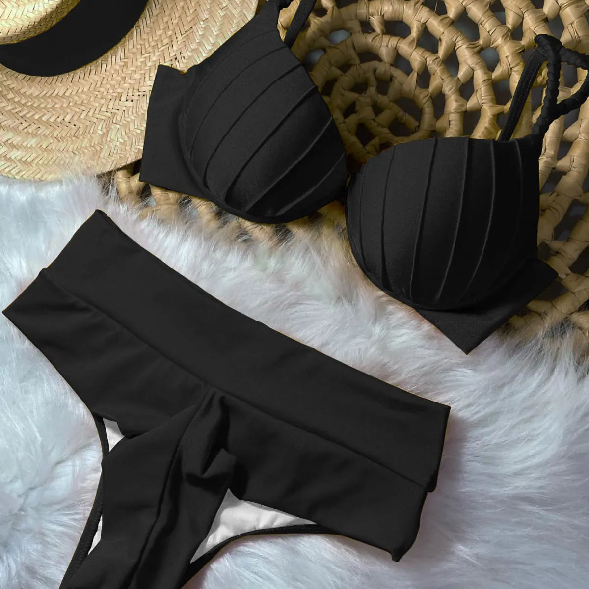 Inspired Bathing Suit With a Contemporary Edge