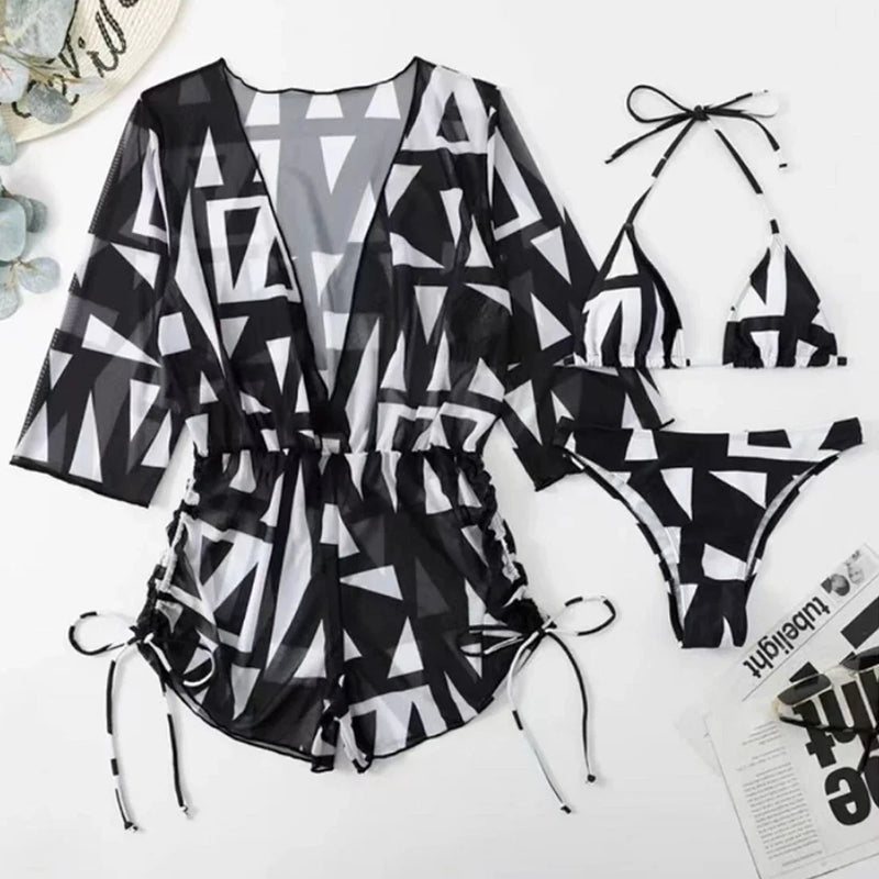 Sophisticated Bathing Suit With a Clean Classic Look