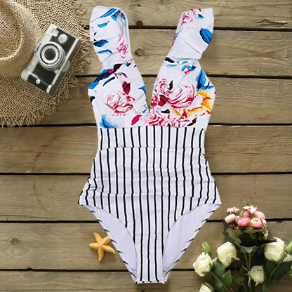 Inspired Bathing Suit With a Contemporary Edge