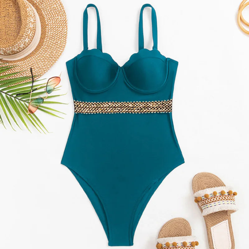 Finely Styled Bathing Suit With a Classic Look