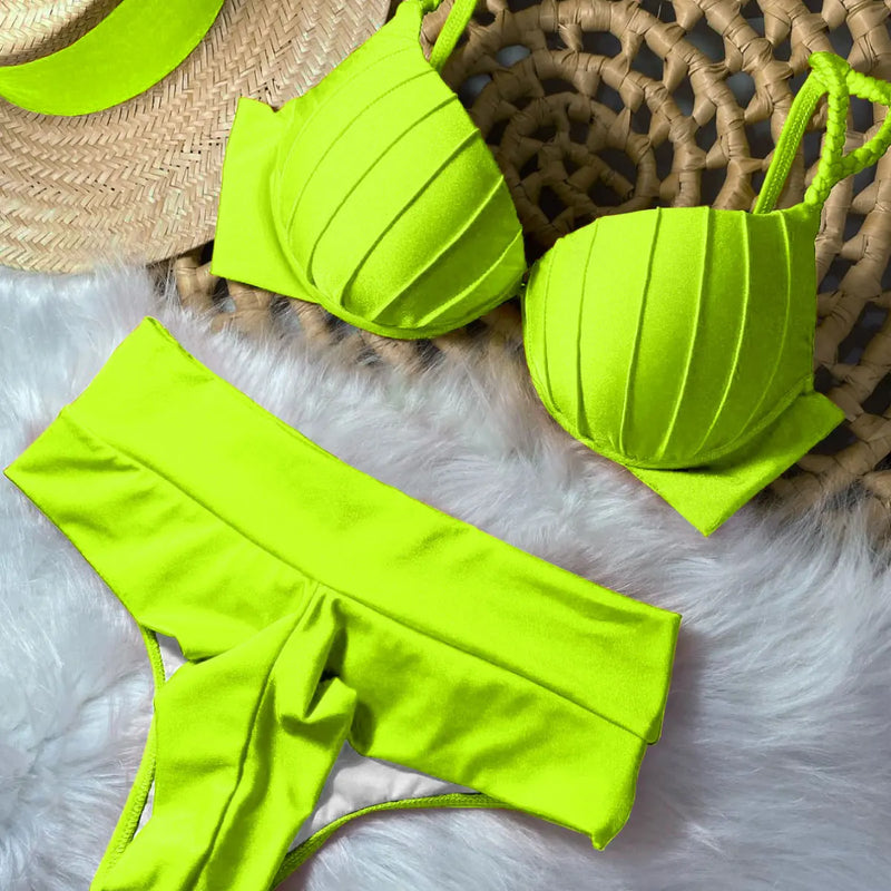 Inspired Bathing Suit With a Contemporary Edge