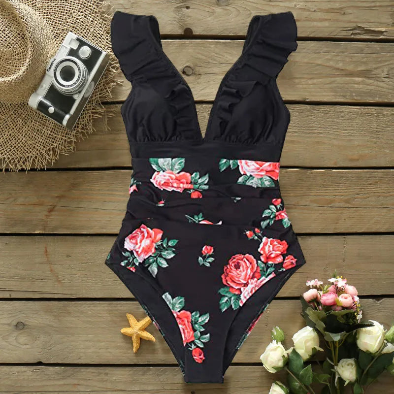Inspired Bathing Suit With a Contemporary Edge