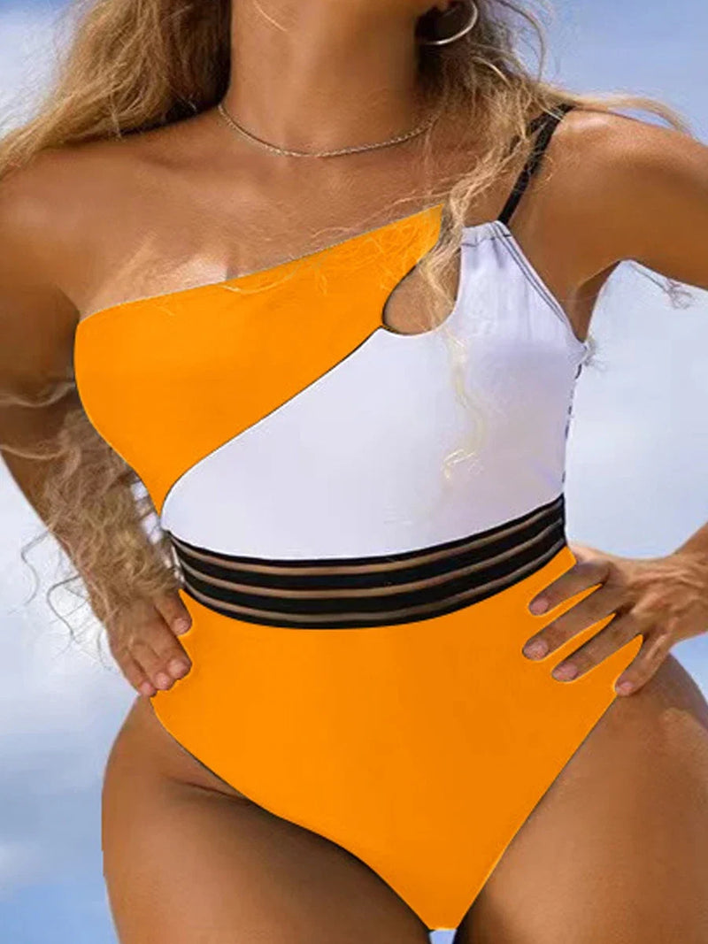 Inspired Bathing Suit With a Contemporary Edge
