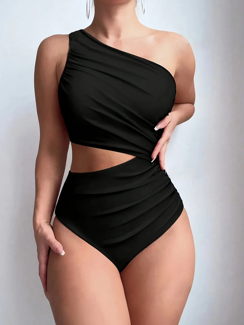 Beautifully Finished Monokini in a Timeless Design
