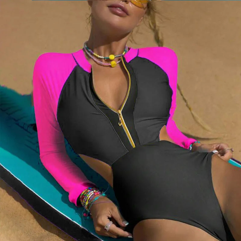 Sophisticated Bathing Suit With a Clean Classic Look