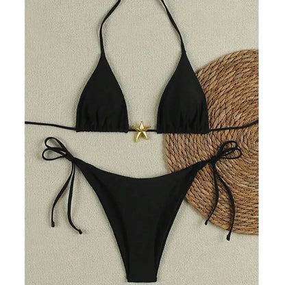 Beautifully Finished Bathing Suit in a Timeless Design