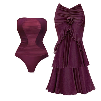 Inspired Bathing Suit With a Contemporary Edge