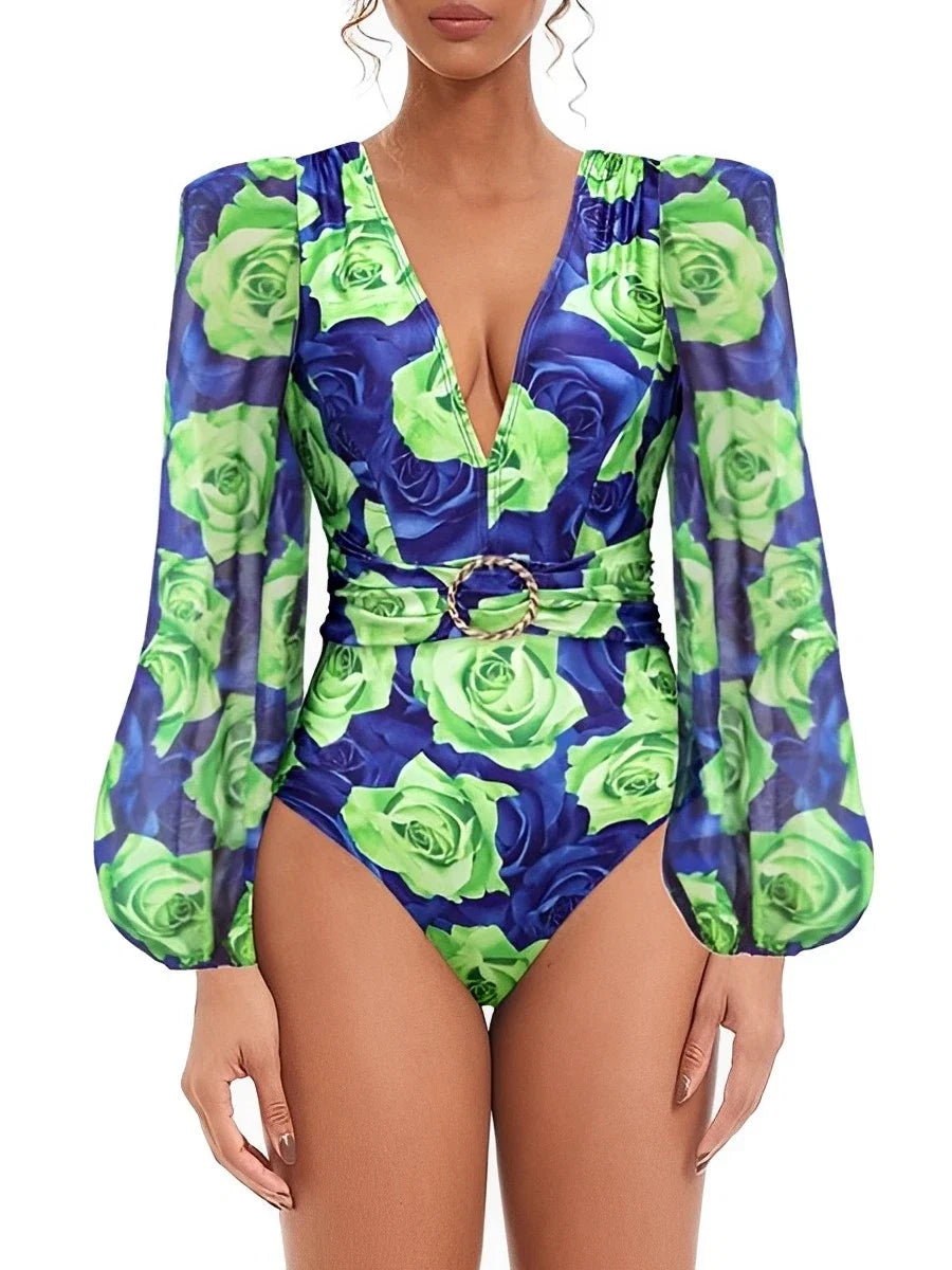 Inspired Swimsuit With a Contemporary Edge