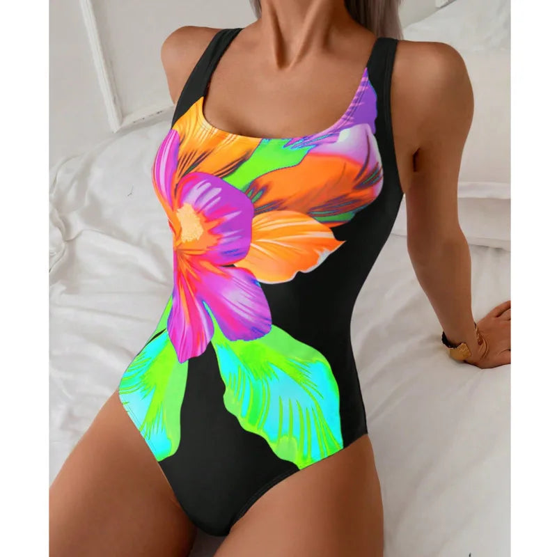 Beautifully Finished Bathing Suit in a Timeless Design