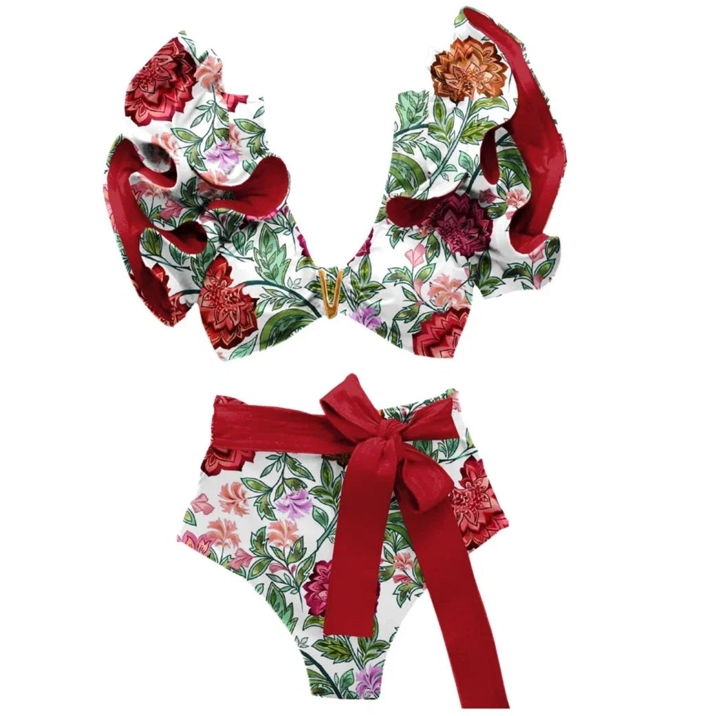 Inspired Bathing Suit With a Contemporary Edge