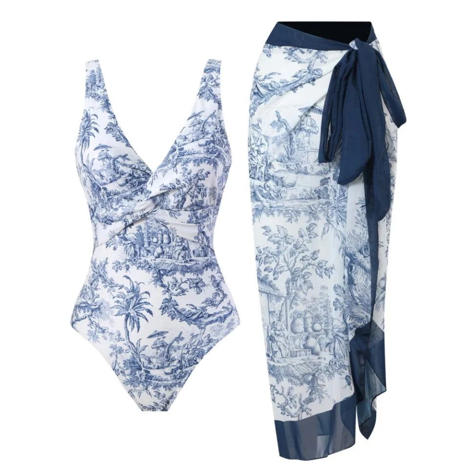 Inspired Swimsuit With a Contemporary Edge