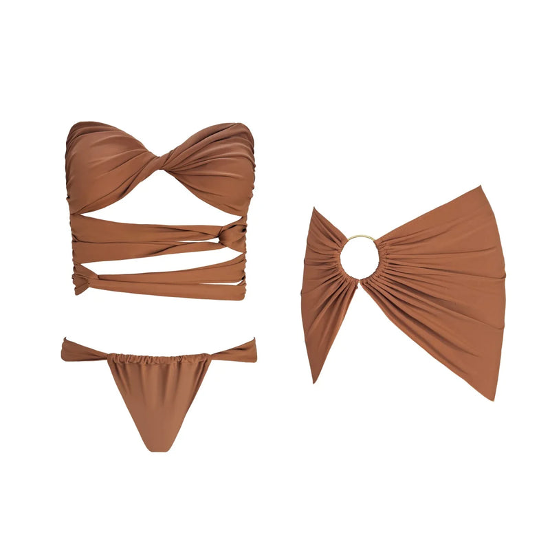 Inspired Bathing Suit With a Contemporary Edge