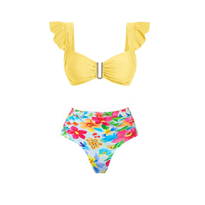 Inspired Bathing Suit With a Contemporary Edge
