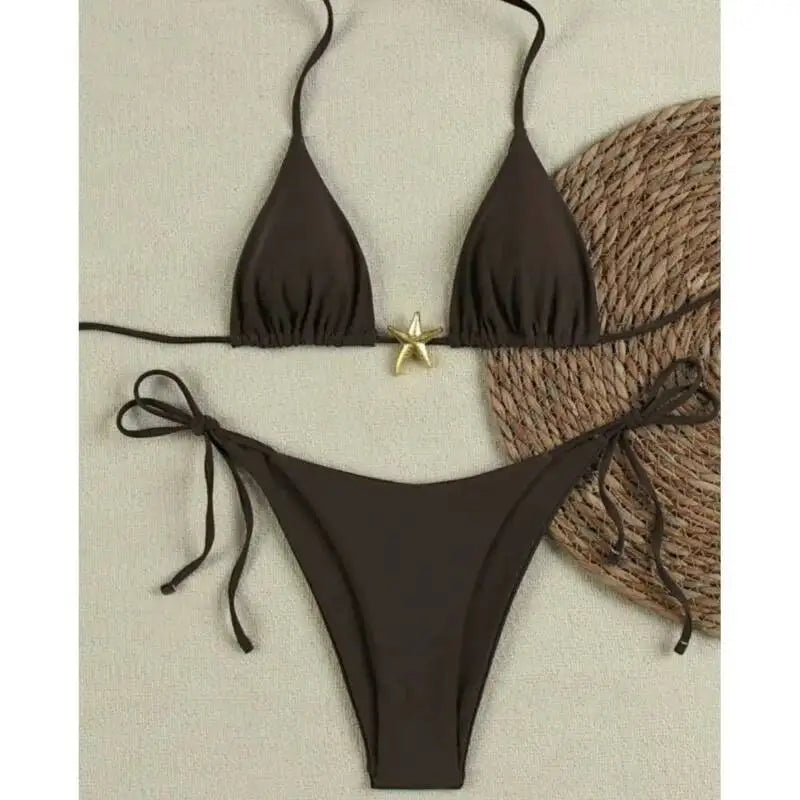 Beautifully Finished Bathing Suit in a Timeless Design
