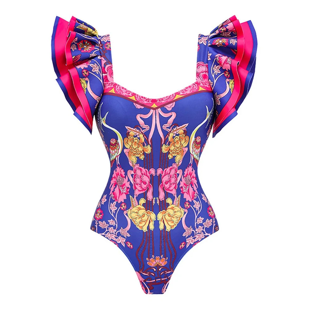 Inspired Bathing Suit With a Contemporary Edge