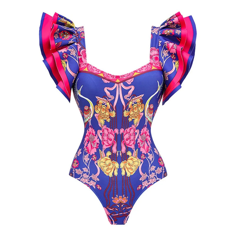 Inspired Bathing Suit With a Contemporary Edge