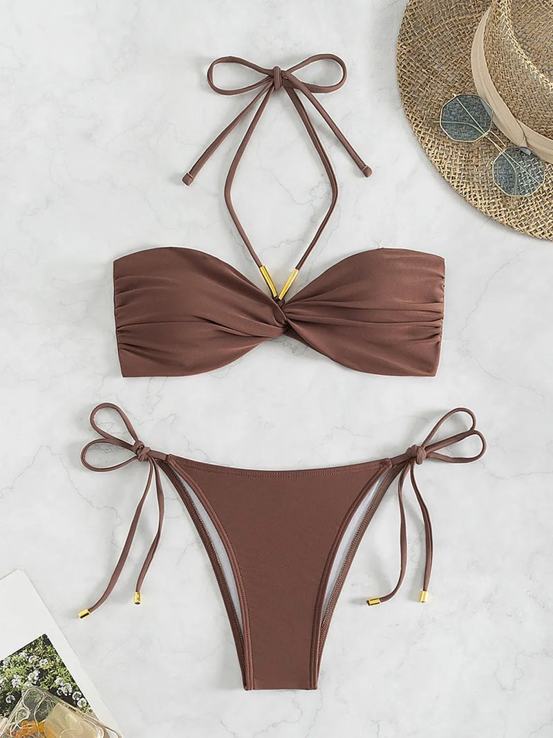 Thoughtfully Designed Bikini in a Timeless Style