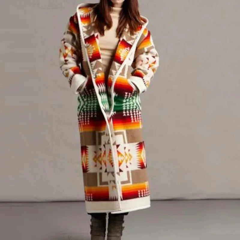 LM | Long coat in ethnic style