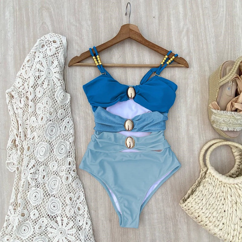 Inspired Bathing Suit With a Contemporary Edge
