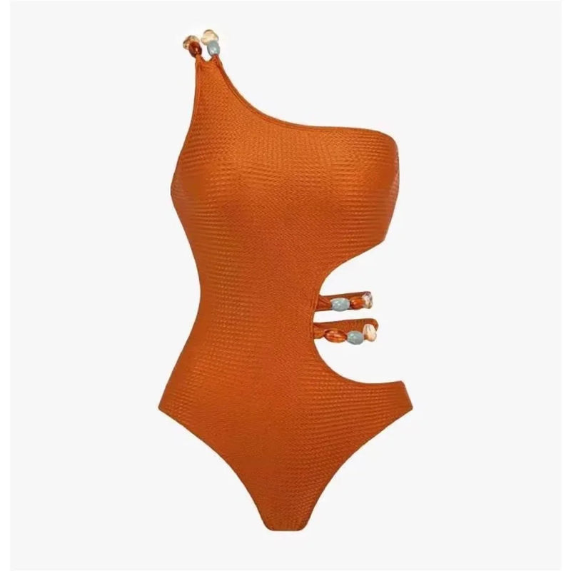 Beautifully Finished Bathing Suit in a Timeless Design