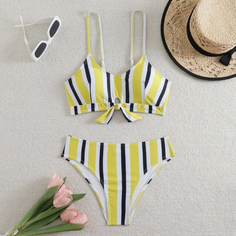 Beautifully Finished Bathing Suit in a Timeless Design