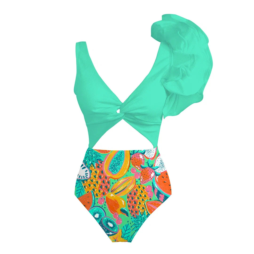 Sophisticated Bathing Suit With a Clean Classic Look