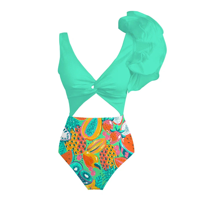 Sophisticated Bathing Suit With a Clean Classic Look