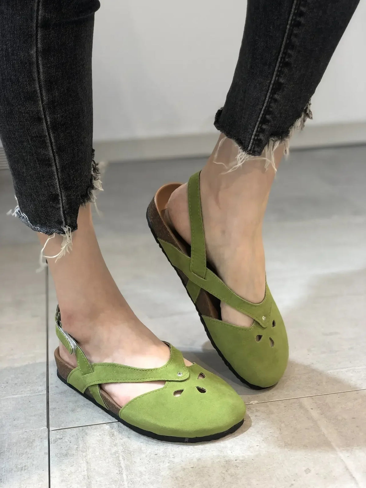 Sleek and Supportive Orthopedic Sandals