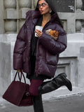 LM | warm, fluffy down jacket