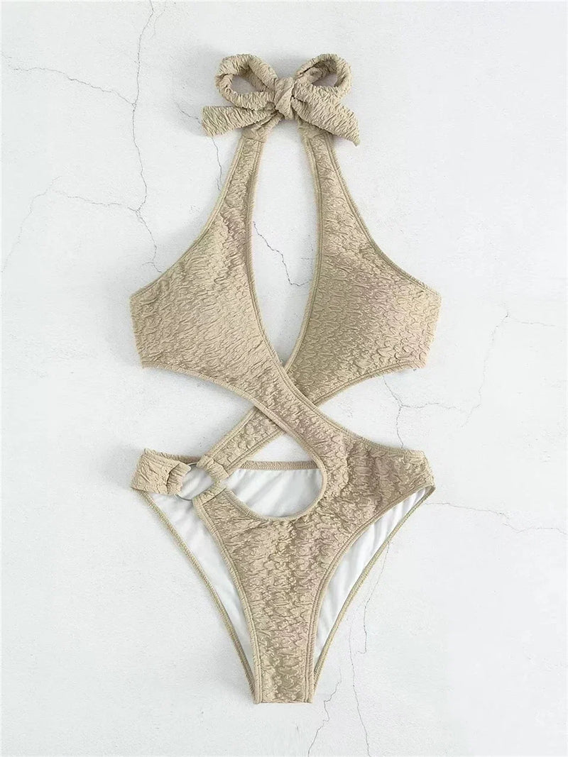 Beautifully Crafted Monokini in a Classic Style