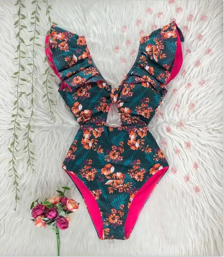 Finely Styled Bathing Suit With a Classic Look
