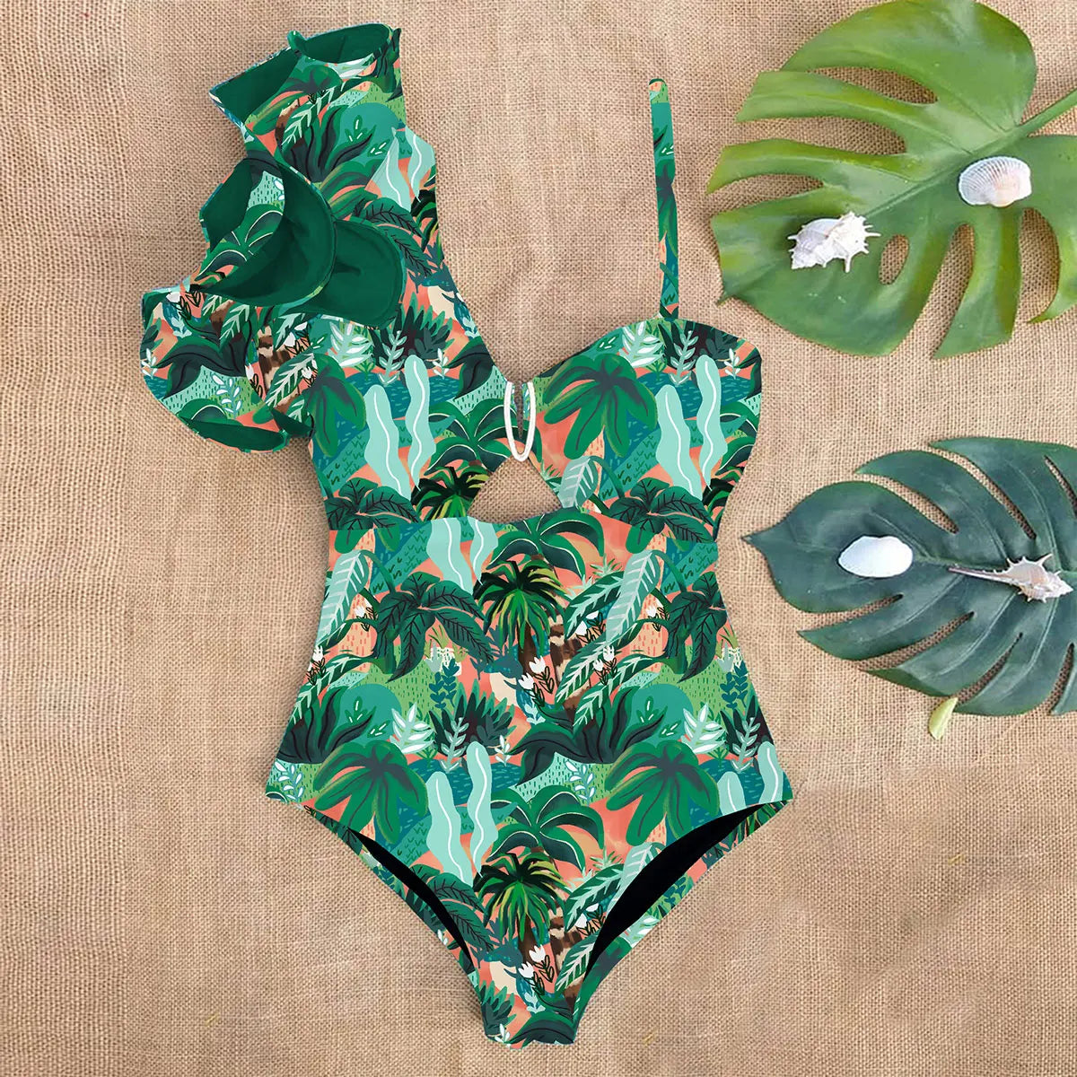 Finely Styled Bathing Suit With a Classic Look