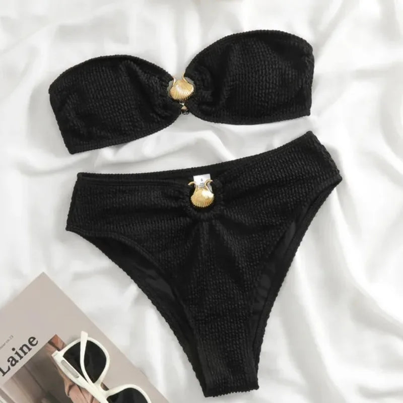 Finely Styled Bathing Suit With a Classic Look