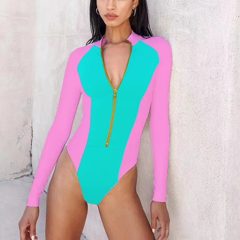 Sophisticated Bathing Suit With a Clean Classic Look