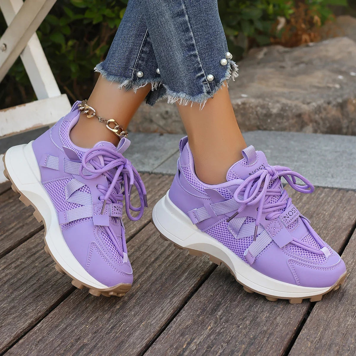 Sleek and Supportive Orthopedic Sneakers