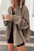 LM | casual knitted summer coat