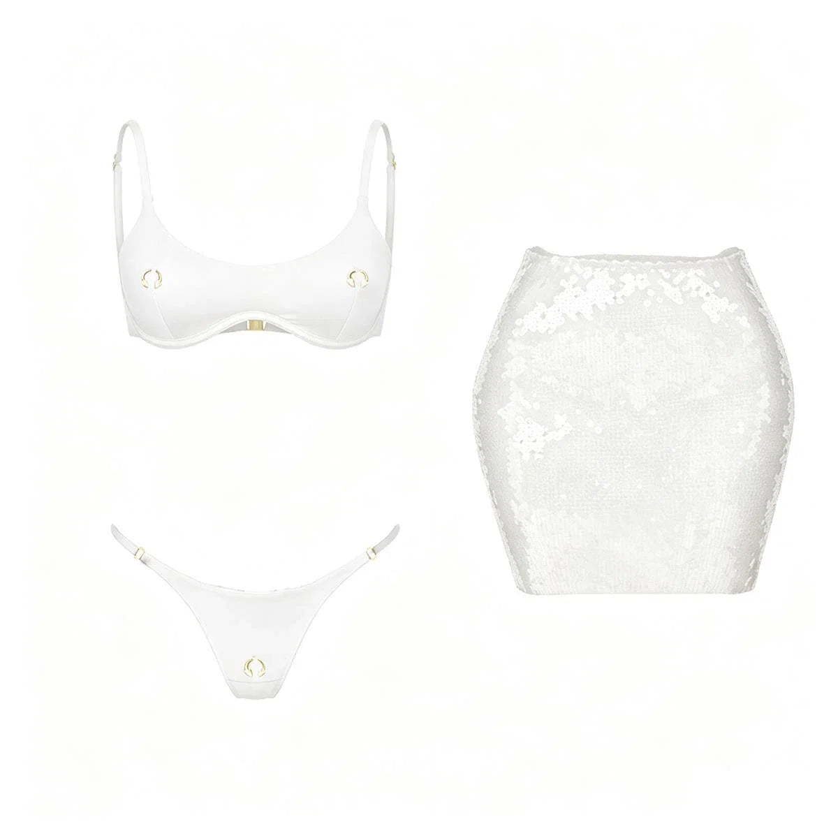 Thoughtfully Designed Bikini in a Timeless Style