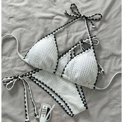 Finely Styled Bathing Suit With a Classic Look