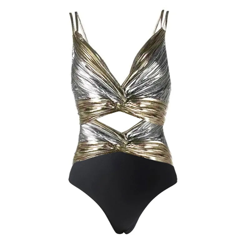 Beautifully Finished Bathing Suit in a Timeless Design