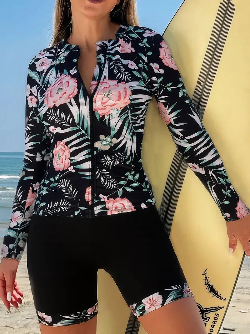 Inspired Swimsuit With a Contemporary Edge