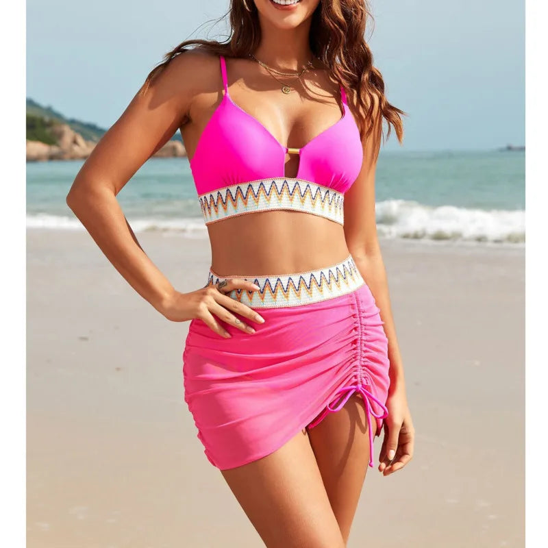Beautifully Finished Bathing Suit in a Timeless Design