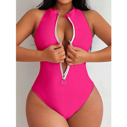 Sophisticated Bathing Suit With a Clean Classic Look