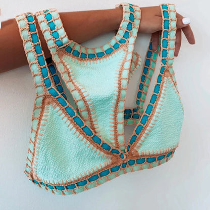Inspired Bathing Suit With a Contemporary Edge