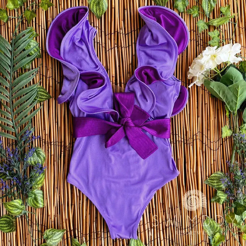 Beautifully Finished Monokini in a Timeless Design