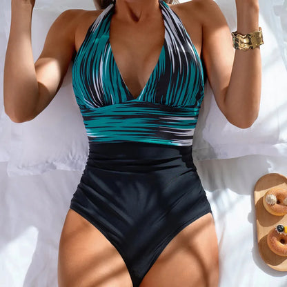 Beautifully Finished Bathing Suit in a Timeless Design