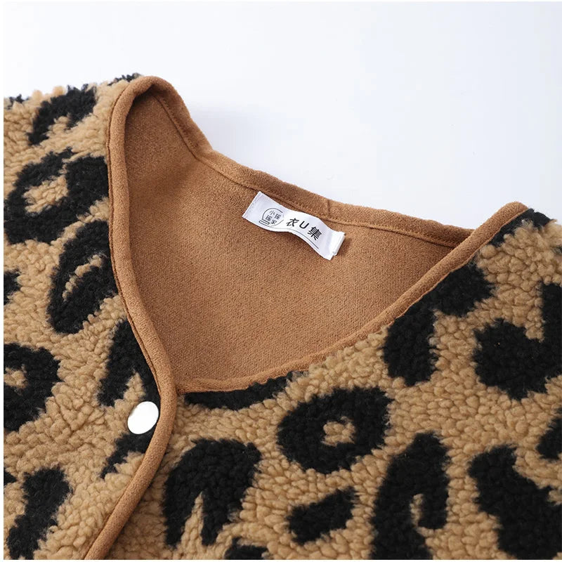 LM | Leopard winter jacket