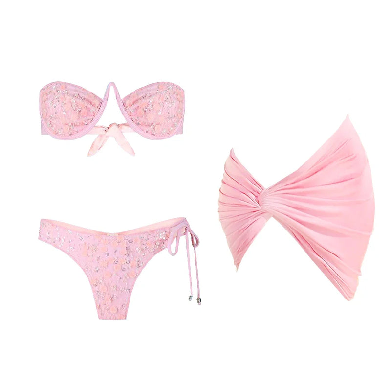 Thoughtfully Designed Bikini in a Timeless Style